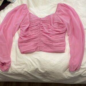 Abercrombie pink top